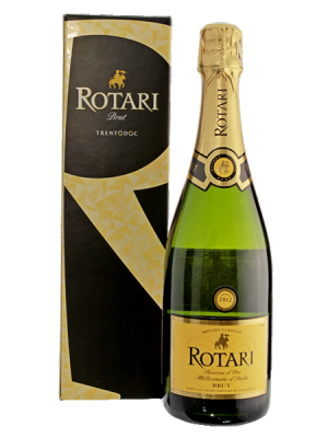  Вино игристое Rotari Riserva Brut 0.75л 